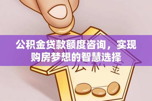 全流程公积金贷款额度咨询，实现购房梦想的智慧选择