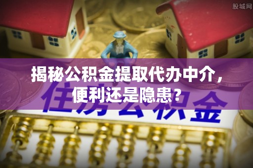 全流程揭秘公积金提取代办中介，便利还是隐患？