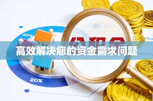 全流程高效解决您的资金需求问题