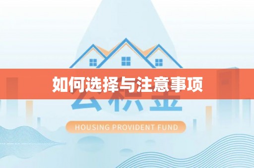 全流程如何选择与注意事项