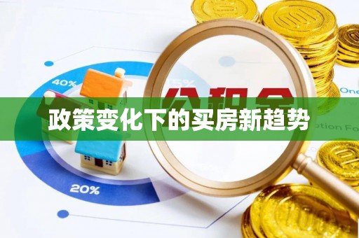 全流程政策变化下的买房新趋势