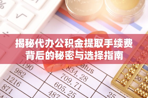 全流程揭秘代办公积金提取手续费背后的秘密与选择指南