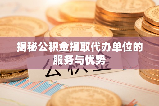 全流程揭秘公积金提取代办单位的服务与优势