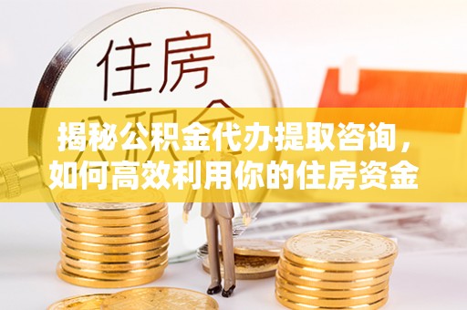 全流程揭秘公积金代办提取咨询，如何高效利用你的住房资金