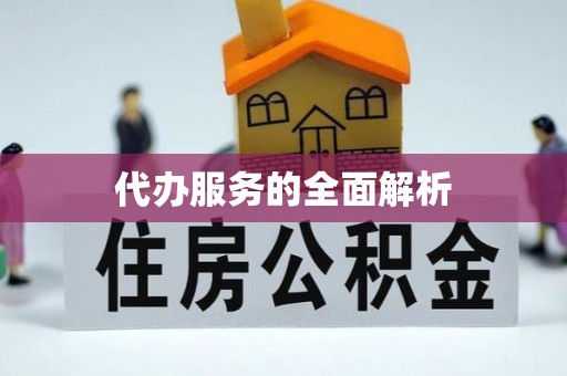 全流程代办服务的全面解析